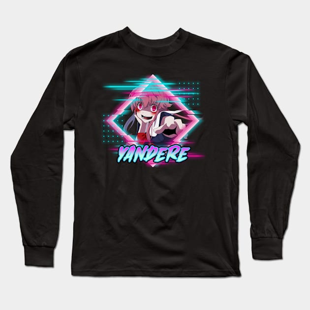 Mirai Nikki Unleash The Future Long Sleeve T-Shirt by A Cyborg Fairy